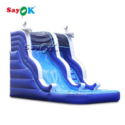 Cheap Prices Inflatable Water Slide For Adults Giant Inflatable Water Slide With Swimming Pool