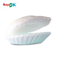 Sayok 3m White Giant LED Inflatable Sea Shell