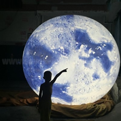 Hot Giant Decoration Inflatable Moon Mall, Led Moon Light Mall for Events