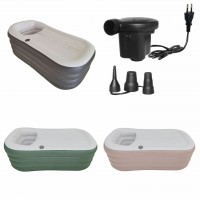 2020 New Plastic Portable Adults Inflatable Bathtub